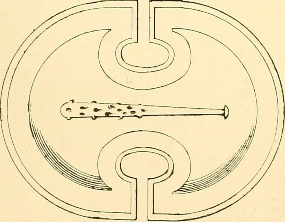An illustration from The costume of the ancients, 1875, leaf 206