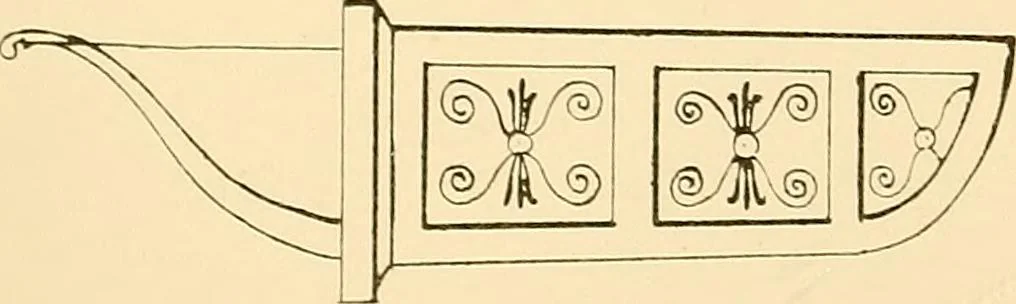 An illustration from The costume of the ancients, 1875, leaf 206