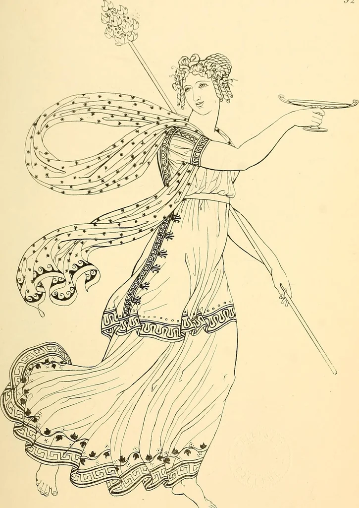An illustration from The costume of the ancients, 1875, leaf 236