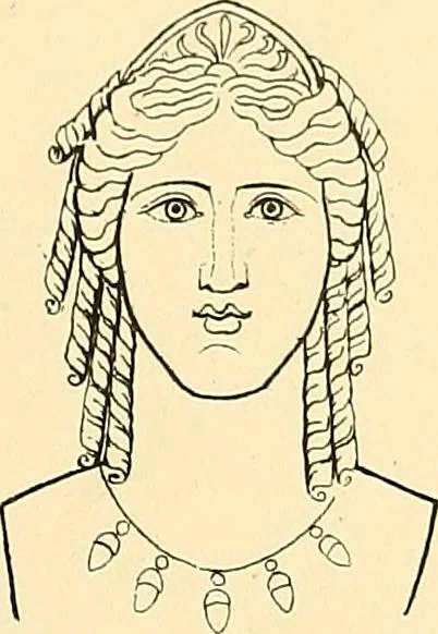 An illustration from The costume of the ancients, 1875, leaf 248