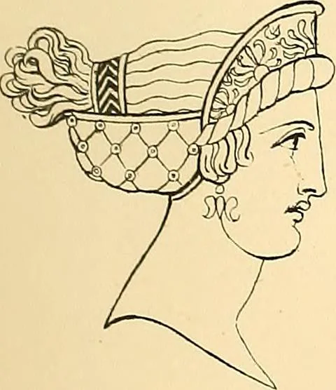 An illustration from The costume of the ancients, 1875, leaf 248