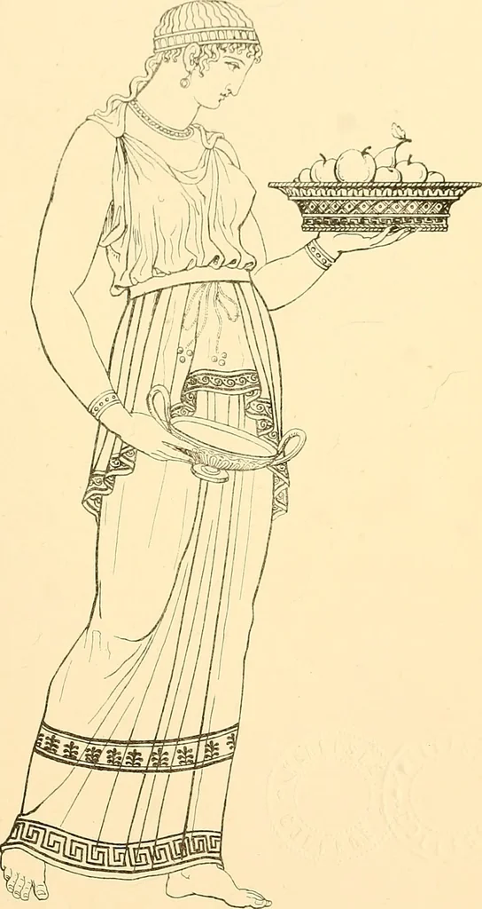 An illustration from The costume of the ancients, 1875, leaf 264