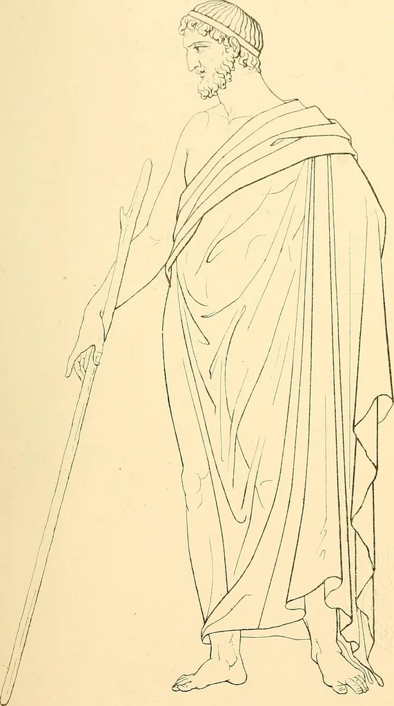 An illustration from The costume of the ancients, 1875, leaf 266