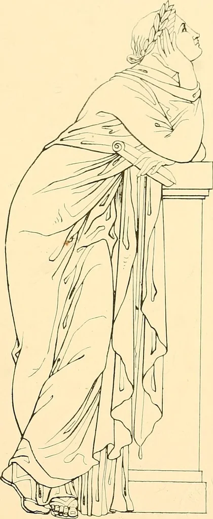 An illustration from The costume of the ancients, 1875, leaf 270