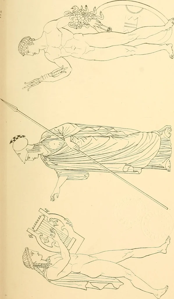 An illustration from The costume of the ancients, 1875, leaf 276