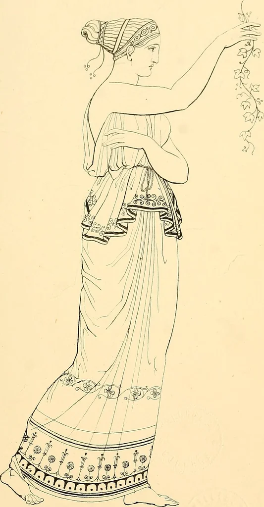 An illustration from The costume of the ancients, 1875, leaf 294