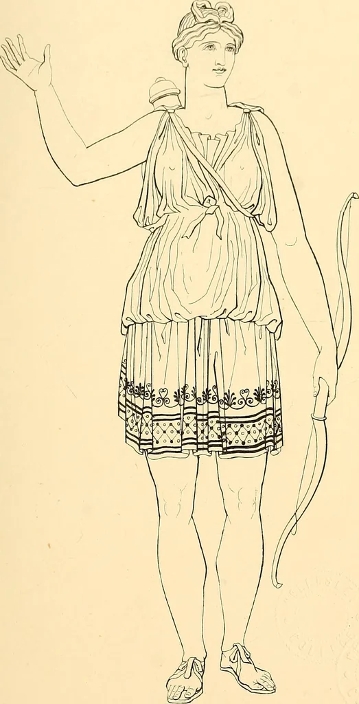 An illustration from The costume of the ancients, 1875, leaf 296