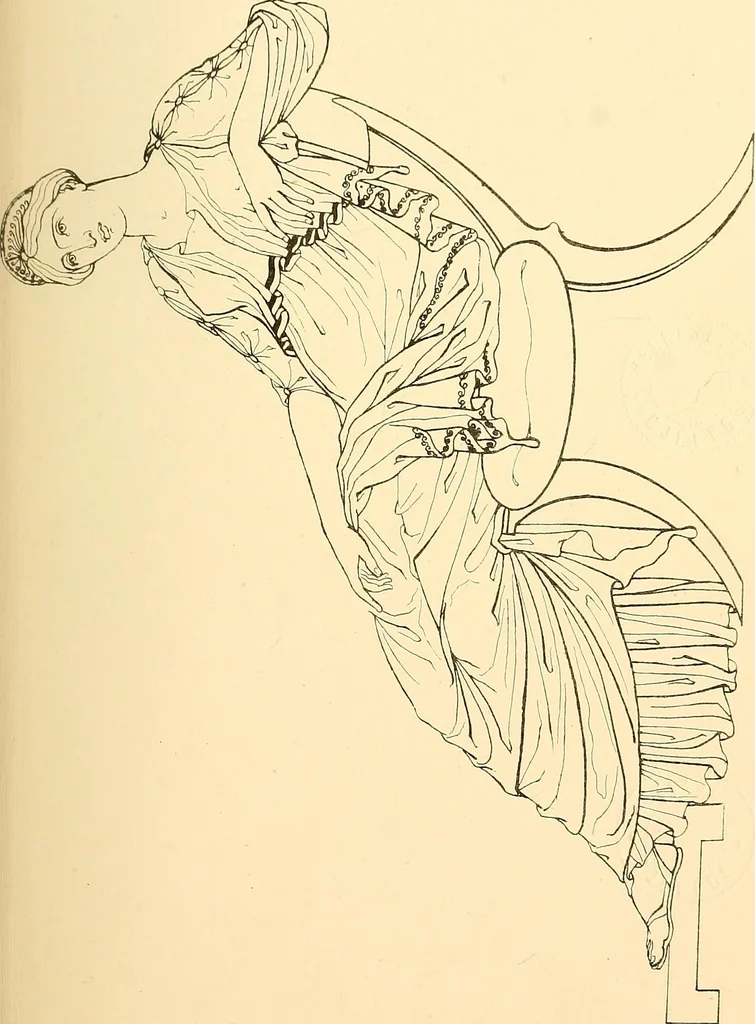 An illustration from The costume of the ancients, 1875, leaf 302