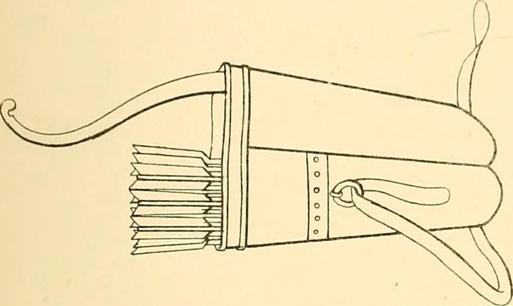 An illustration from The costume of the ancients, 1875, leaf 304
