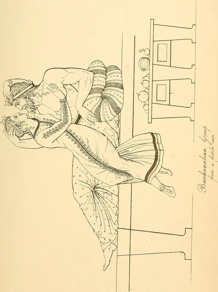 An illustration from The costume of the ancients, 1875, leaf 306