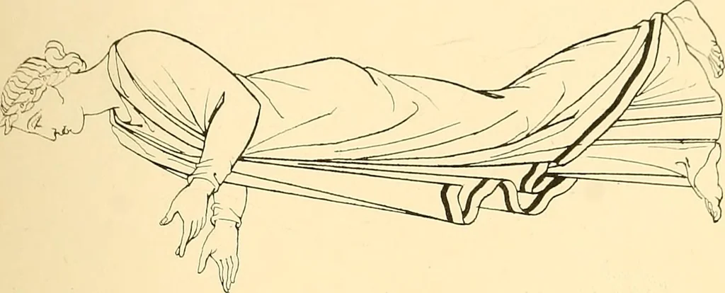 An illustration from The costume of the ancients, 1875, leaf 308