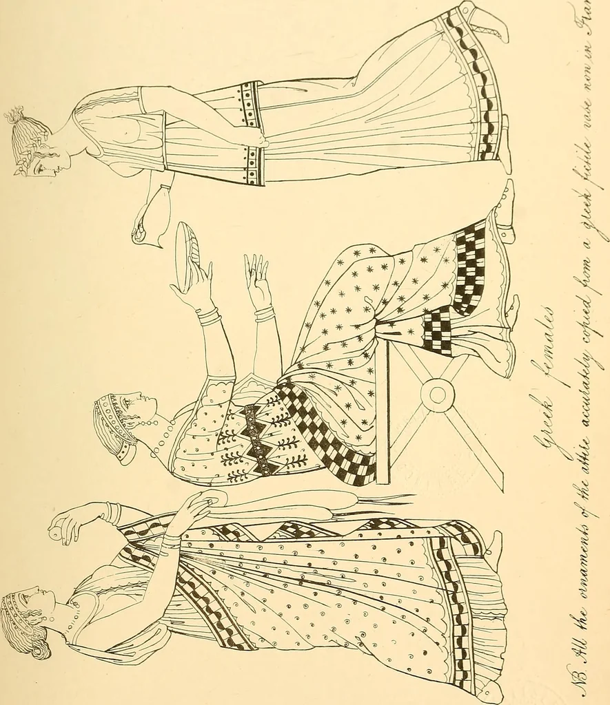 An illustration from The costume of the ancients, 1875, leaf 310