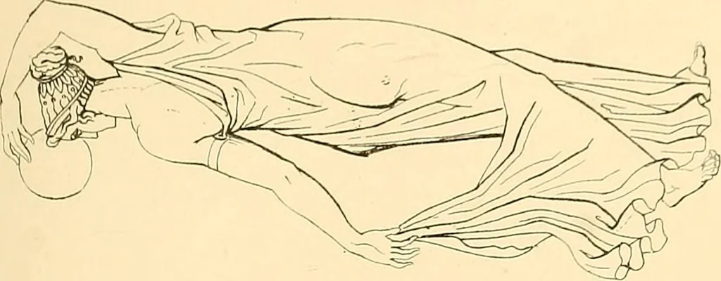 An illustration from The costume of the ancients, 1875, leaf 316