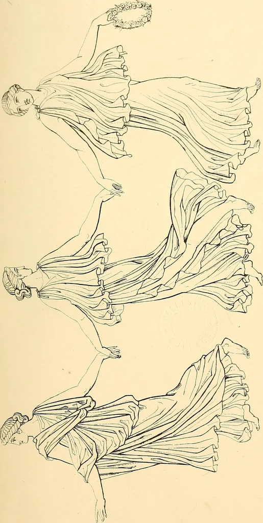 An illustration from The costume of the ancients, 1875, leaf 318