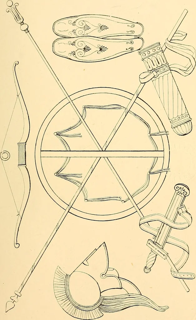 An illustration from The costume of the ancients, 1875, leaf 322