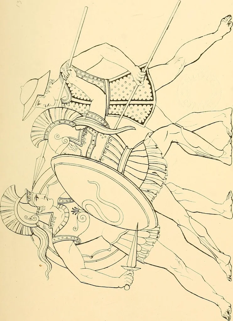 An illustration from The costume of the ancients, 1875, leaf 324