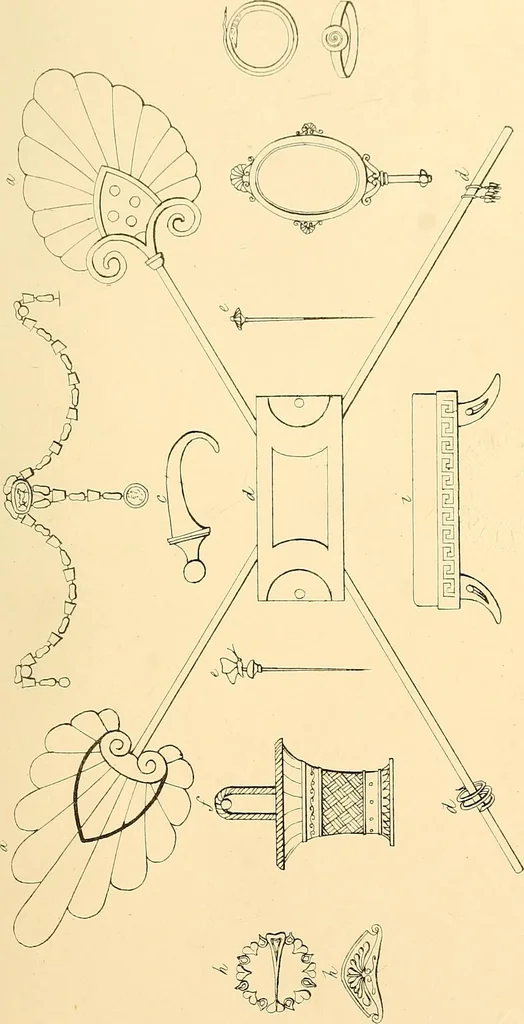 An illustration from The costume of the ancients, 1875, leaf 328