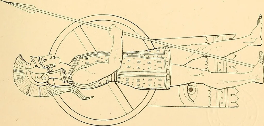 An illustration from The costume of the ancients, 1875, leaf 330