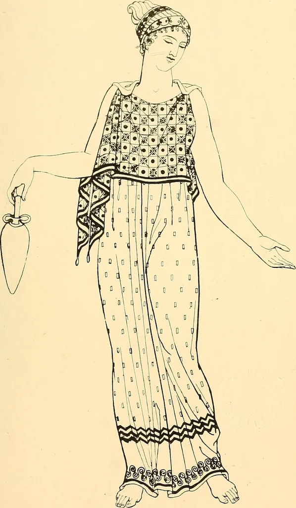 An illustration from The costume of the ancients, 1875, leaf 338