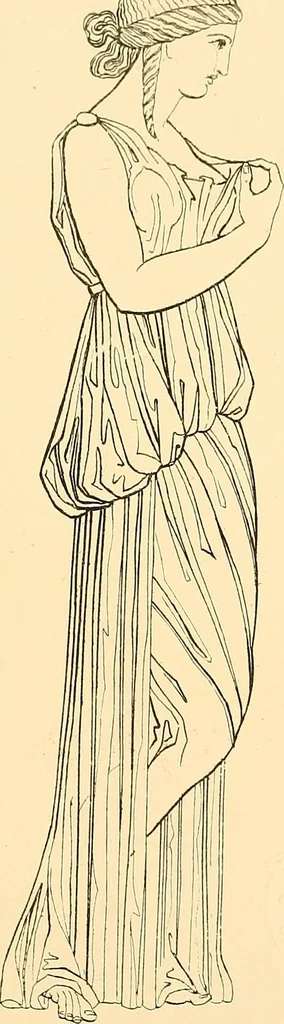 An illustration from The costume of the ancients, 1875, leaf 342