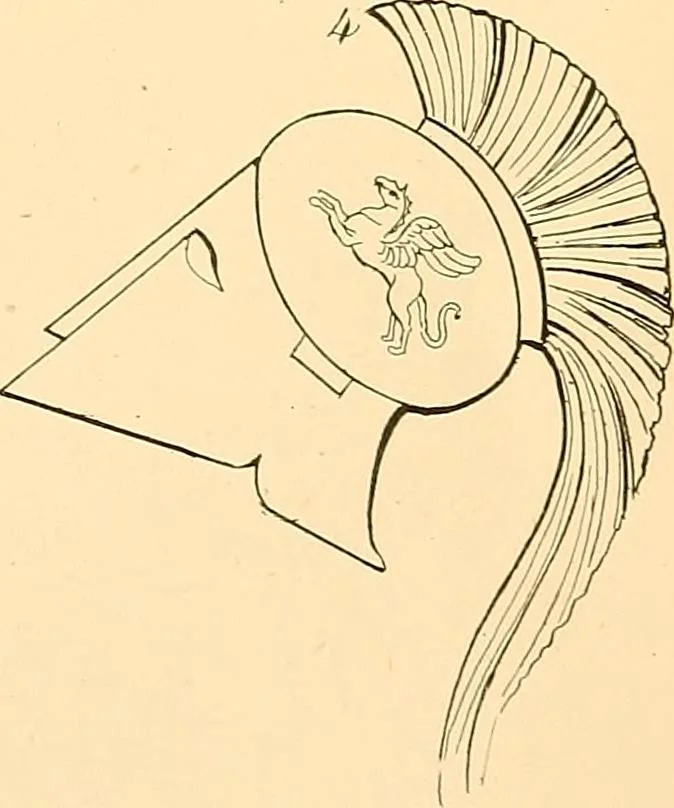 An illustration from The costume of the ancients, 1875, leaf 356