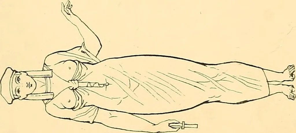 An illustration from The costume of the ancients, 1875, leaf 56