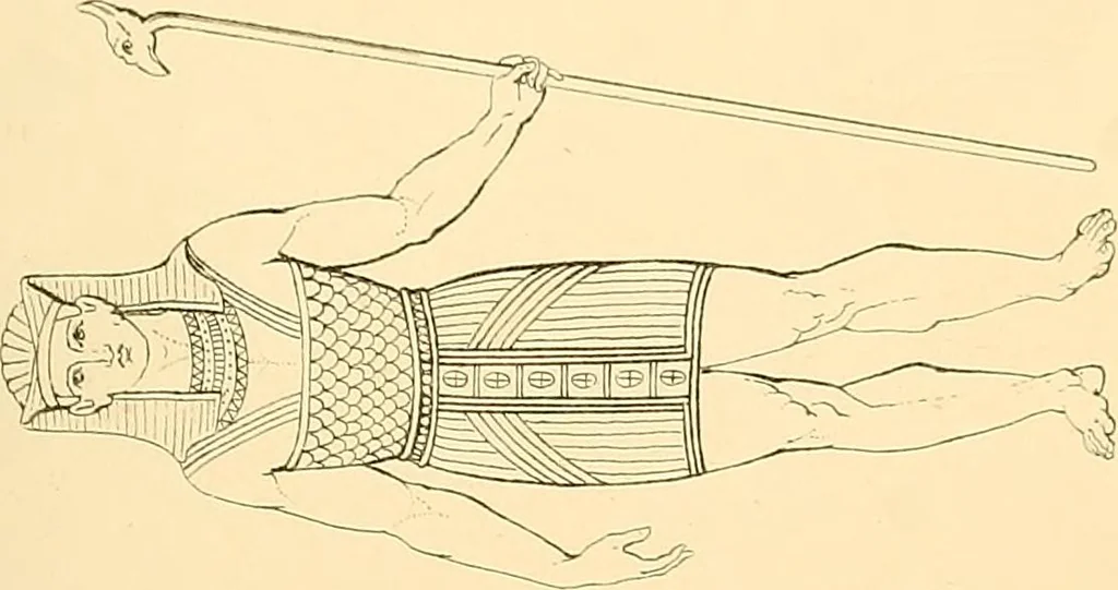An illustration from The costume of the ancients, 1875, leaf 60