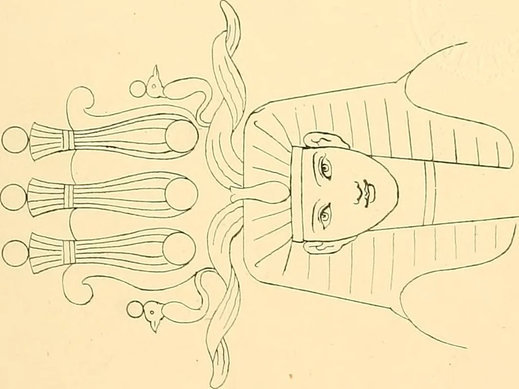 An illustration from The costume of the ancients, 1875, leaf 62