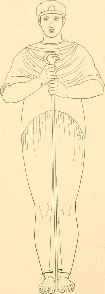 An illustration from The costume of the ancients, 1875, leaf 72