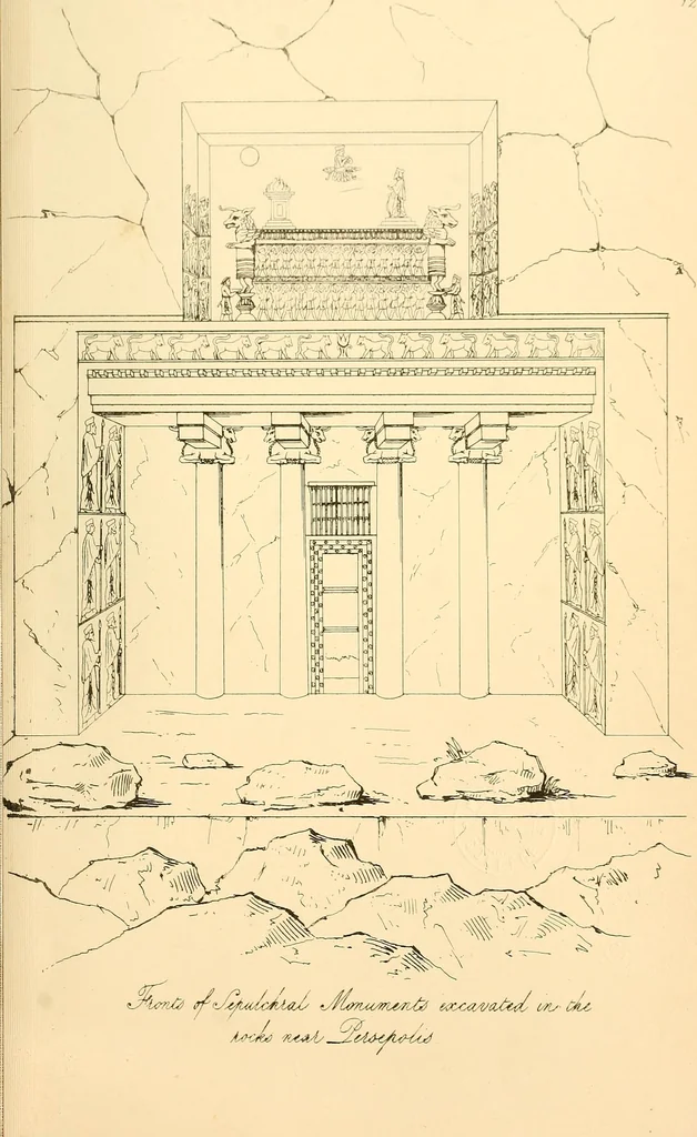An illustration from The costume of the ancients, 1875, leaf 78