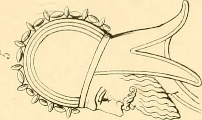 An illustration from The costume of the ancients, 1875, leaf 84