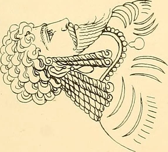 An illustration from The costume of the ancients, 1875, leaf 86