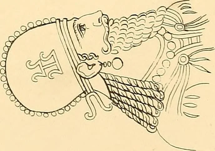 An illustration from The costume of the ancients, 1875, leaf 86