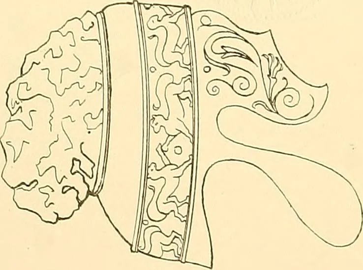 An illustration from The costume of the ancients, 1875, leaf 90