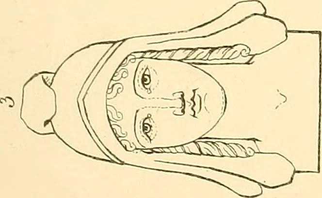 An illustration from The costume of the ancients, 1875, leaf 96