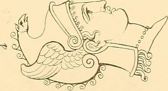 An illustration from The costume of the ancients, 1875, leaf 96