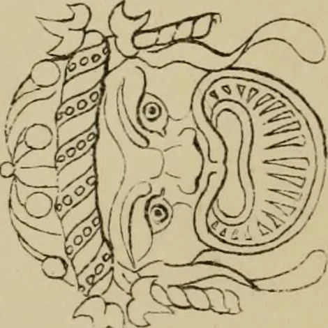 An illustration from The costume of the ancients, 1875, leaf 100