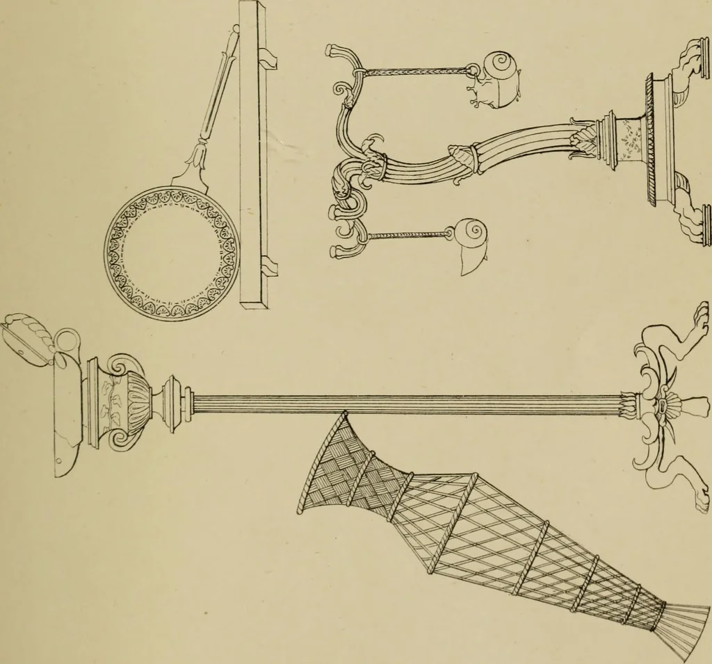 An illustration from The costume of the ancients, 1875, leaf 106