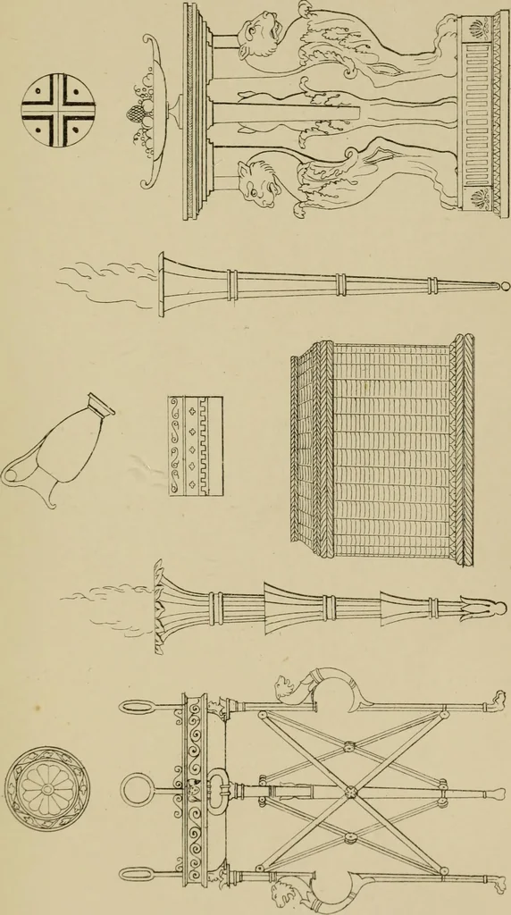 An illustration from The costume of the ancients, 1875, leaf 108