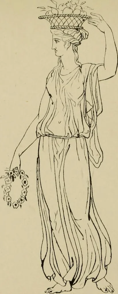 An illustration from The costume of the ancients, 1875, leaf 110