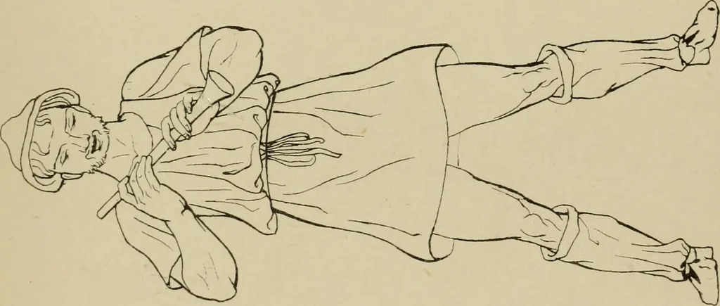 An illustration from The costume of the ancients, 1875, leaf 110