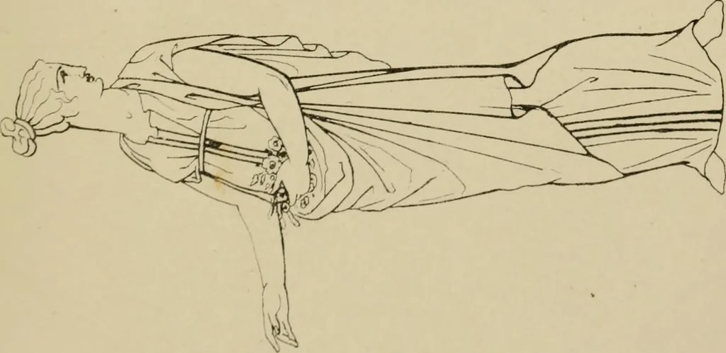 An illustration from The costume of the ancients, 1875, leaf 110