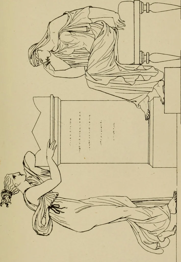 An illustration from The costume of the ancients, 1875, leaf 114