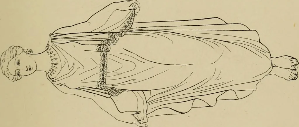 An illustration from The costume of the ancients, 1875, leaf 120