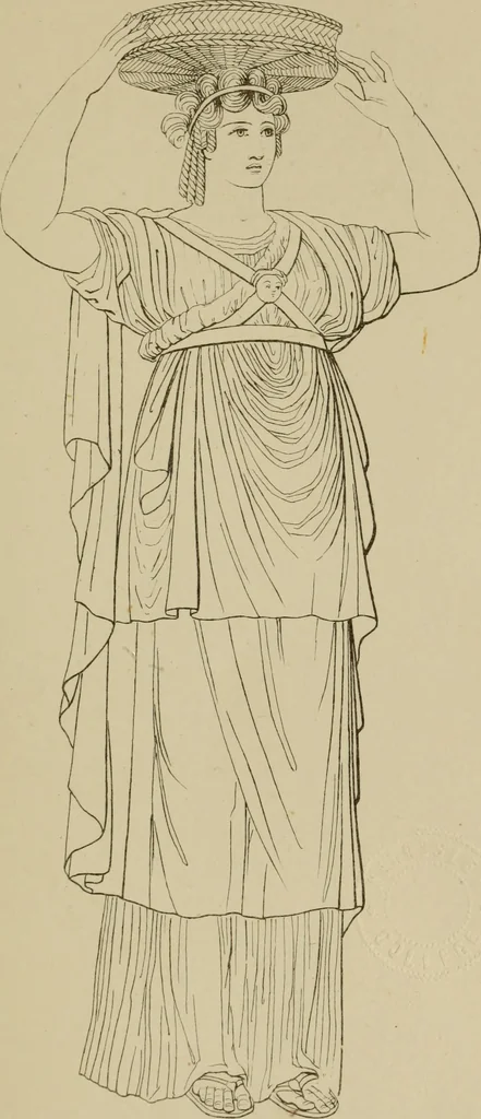 An illustration from The costume of the ancients, 1875, leaf 132