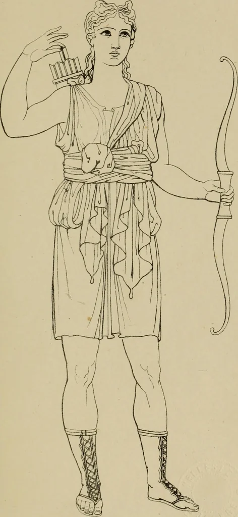 An illustration from The costume of the ancients, 1875, leaf 142
