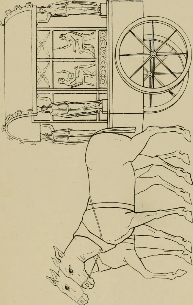 An illustration from The costume of the ancients, 1875, leaf 146