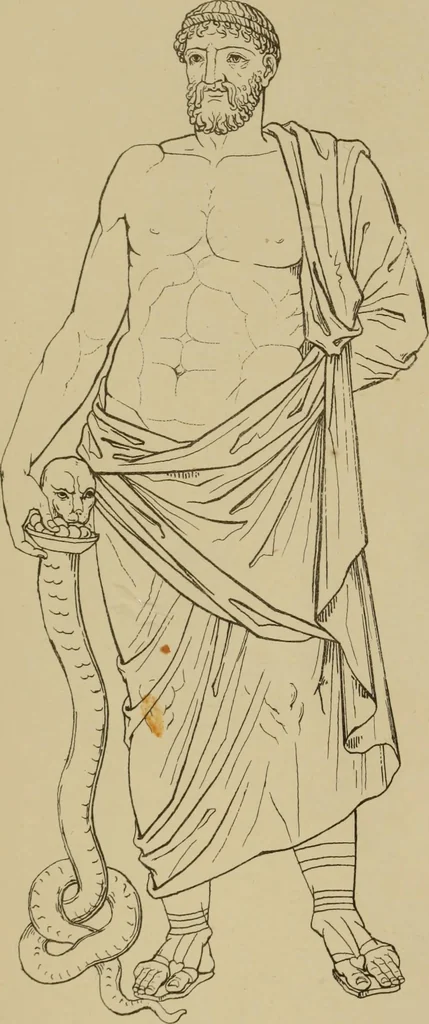 An illustration from The costume of the ancients, 1875, leaf 16