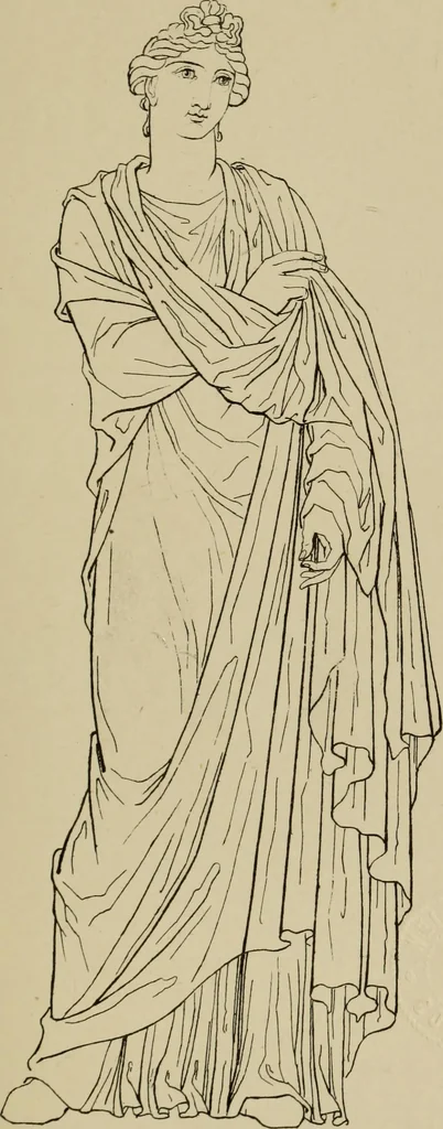 An illustration from The costume of the ancients, 1875, leaf 166