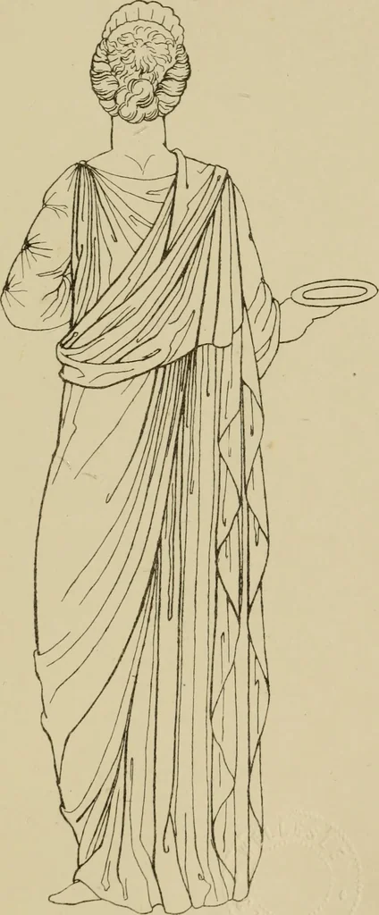 An illustration from The costume of the ancients, 1875, leaf 188